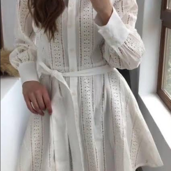 Zara Mini Embroidered Dress - Picture 6 of 10